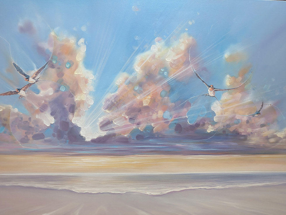 Thumbnail: Gill Bustamante - A Triumphant Return of Swallows