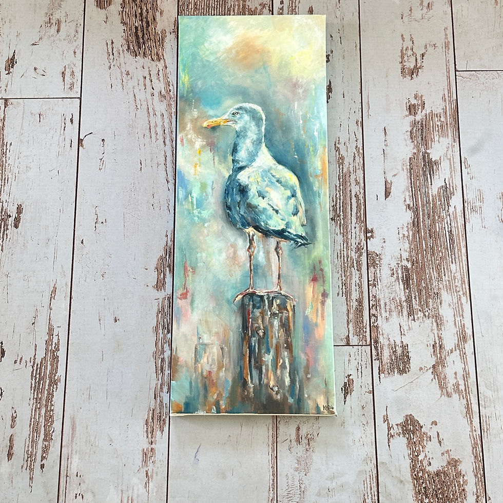 Thumbnail: Kate Ogilvie - Sunset Seagull 2