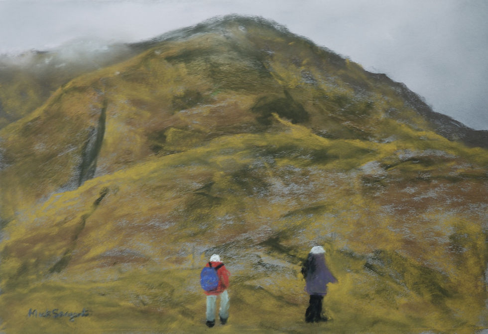 Thumbnail: Mick Sargent - Nearing the Summit of Wetherlam