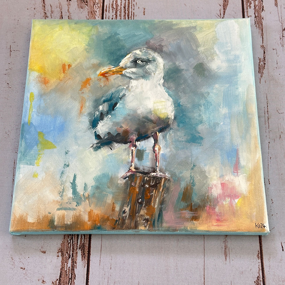Thumbnail: Kate Ogilvie - Sunset Seagull 1