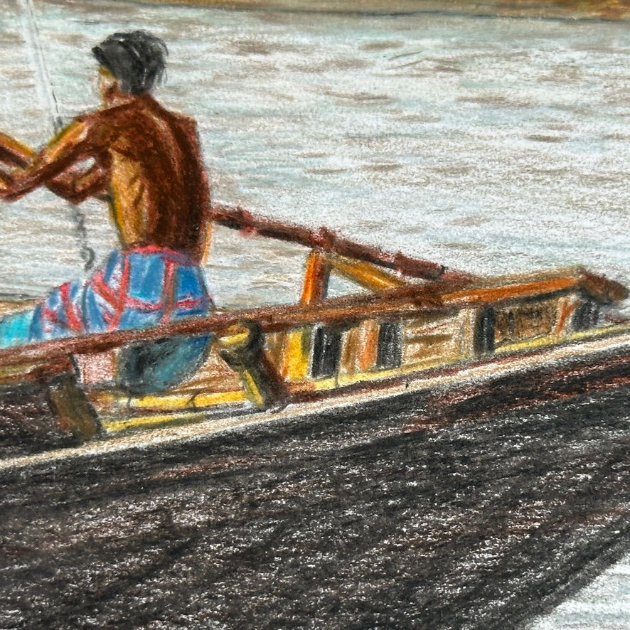 Thumbnail: Jeremy Bear - Village Boat on the Hooghly River, Kolkata, India