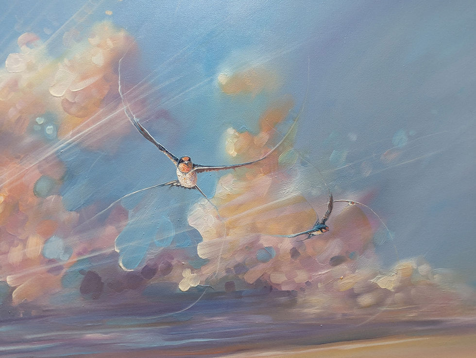 Thumbnail: Gill Bustamante - A Triumphant Return of Swallows