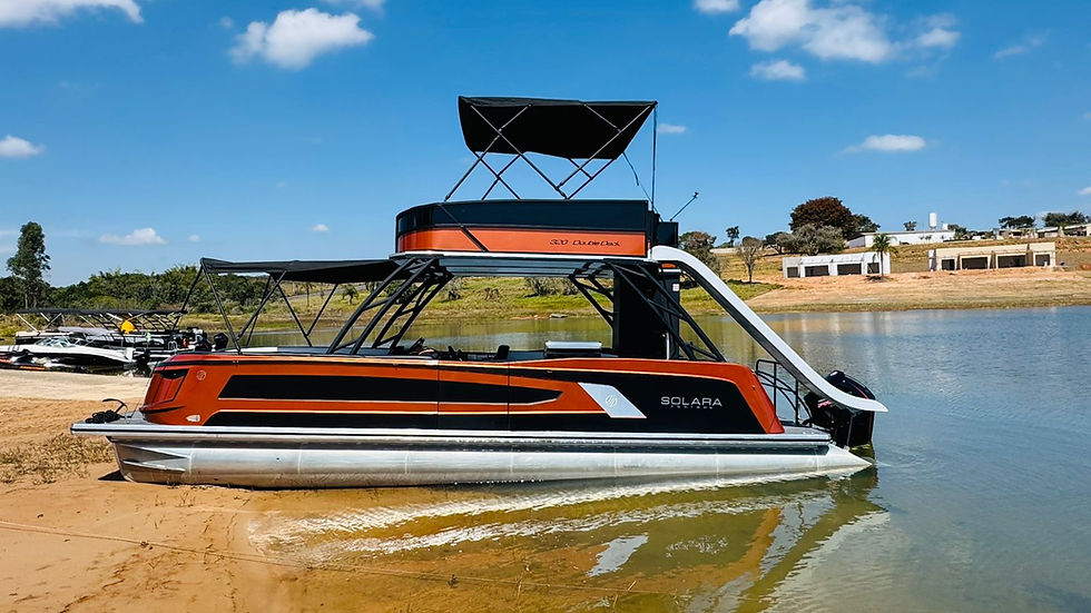 Miniatura: Pontoon Solara 320 DOUBLE DECK  2025