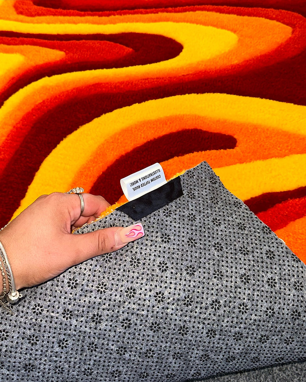 Thumbnail: ABSTRACT WAVY RUG