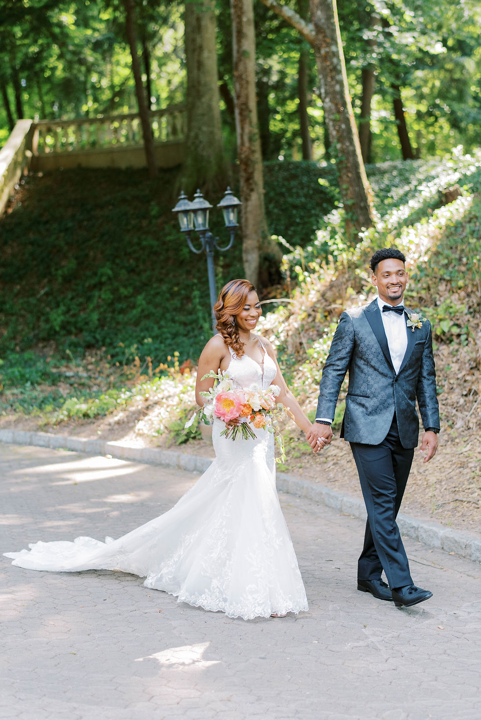 A Spring Garden Wedding at Cator Woolford Garden - bride and groom portraits