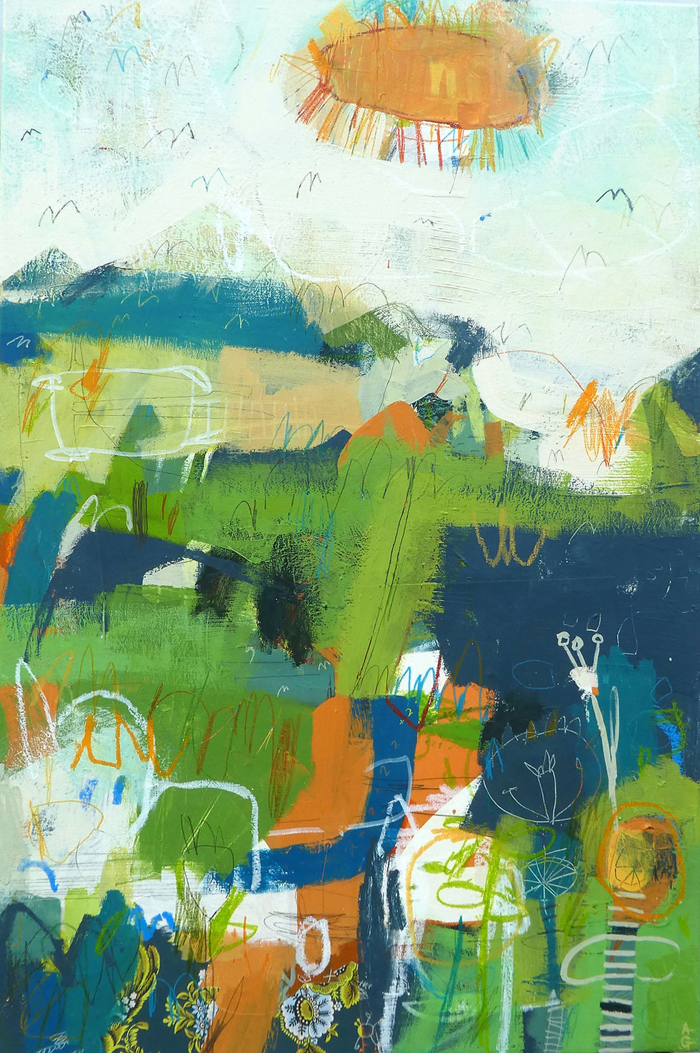 anik gagnon-over the hills and far away-36x24