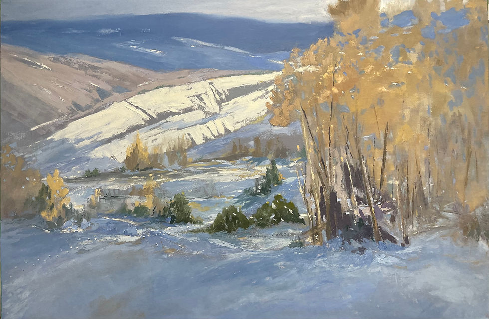 Chantal-DAndrade-Douces-lumières-24x36-Huile et cire froide