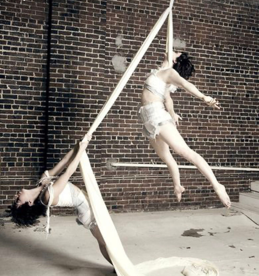 aerial silks performance