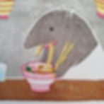 Thumbnail: Tapir eating ramen  - SOLD OUT