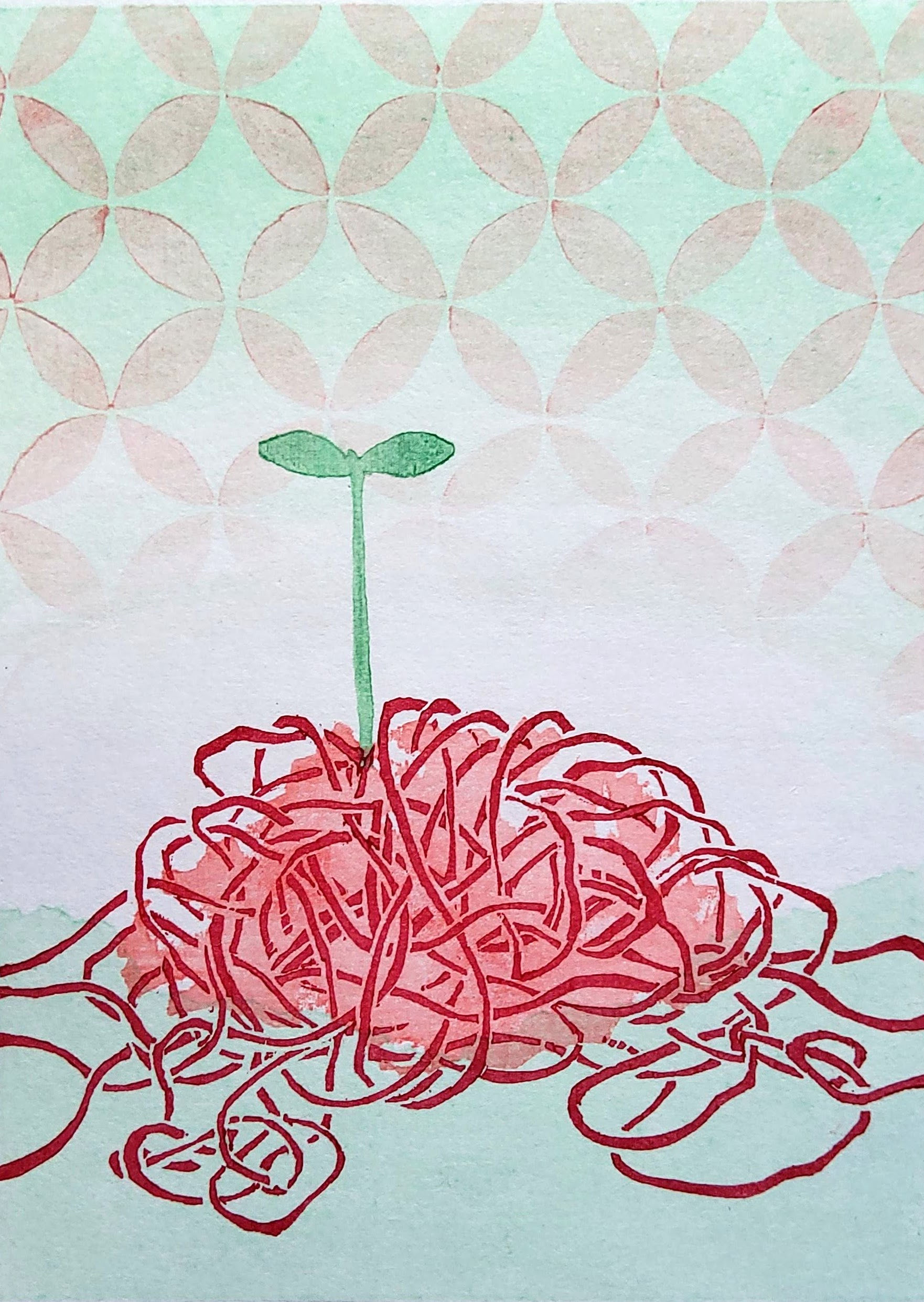 Out of the Tangled yarn