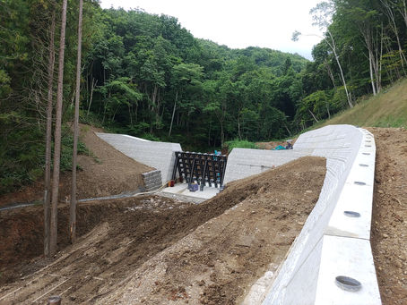 高坂北の工事進捗状況(令和3年7月7日現在)