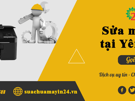Sửa máy in tại Yên Phụ