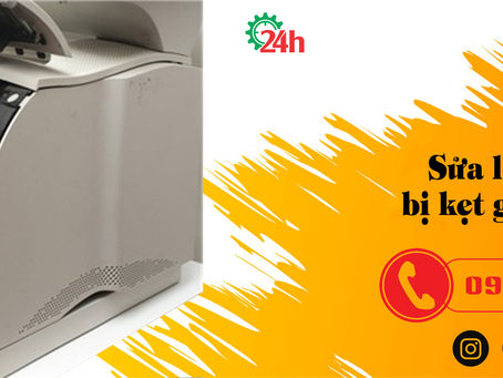 Máy in bị kẹt giấy liên tục