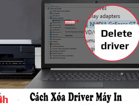 Cách xóa Driver máy in