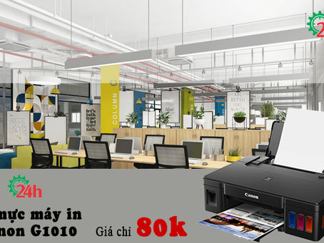 Đổ mực máy in Canon G1010