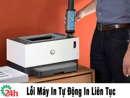 Lỗi máy in tự động in liên tục