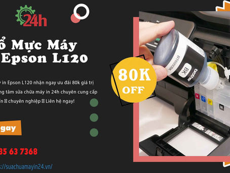 Đổ mực máy in Epson L120