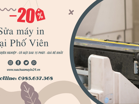 Sửa máy in tại Phố Viên