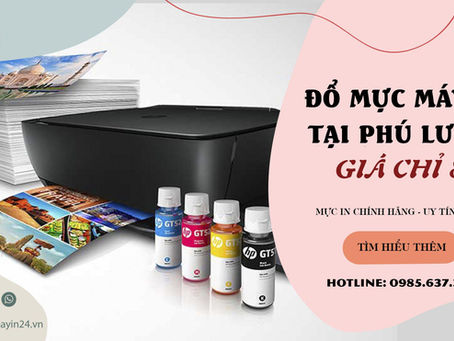 ĐỔ MỰC MÁY IN TẠI PHÚ LƯƠNG