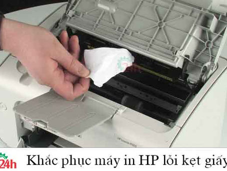 Máy in HP lỗi kẹt giấy
