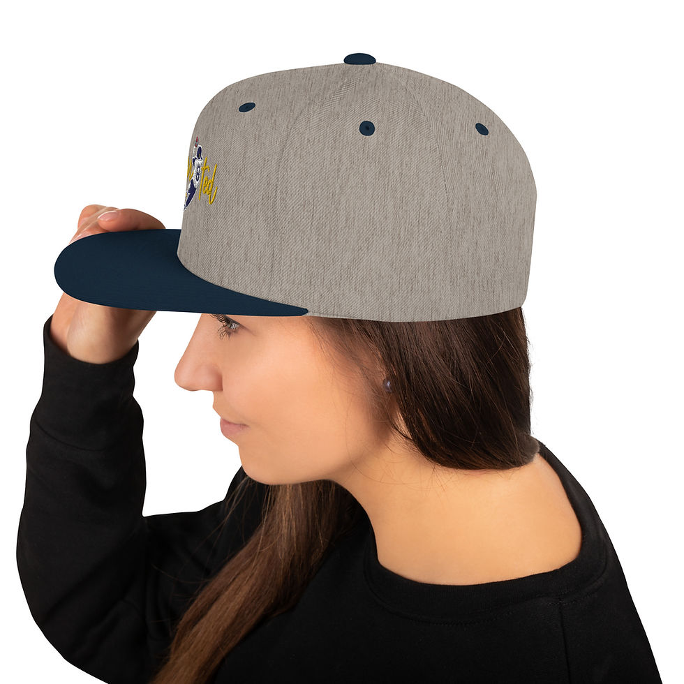 Thumbnail: UNDERR8TED Snapback Hat (@Designsrealquick Logo)