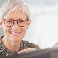 Portrait of an Attractive Senior Woman