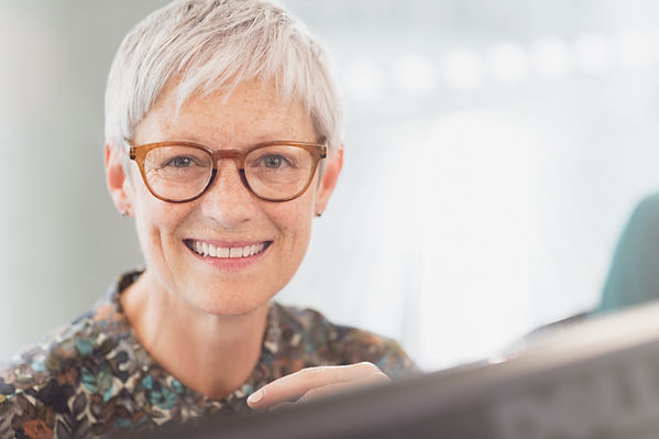 Portrait of an Attractive Senior Woman
