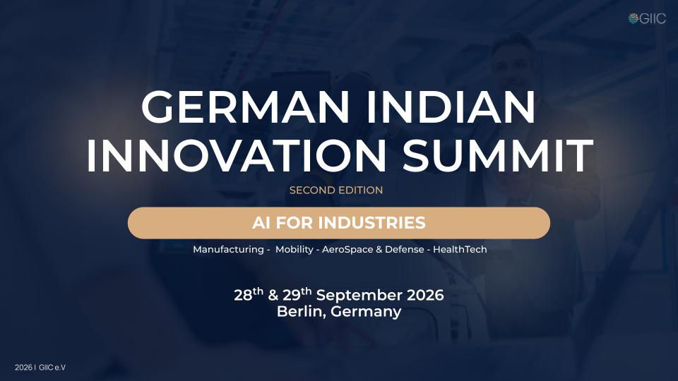 German Indian Innovation Summit - Berlin 2026