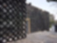 wall made of tires