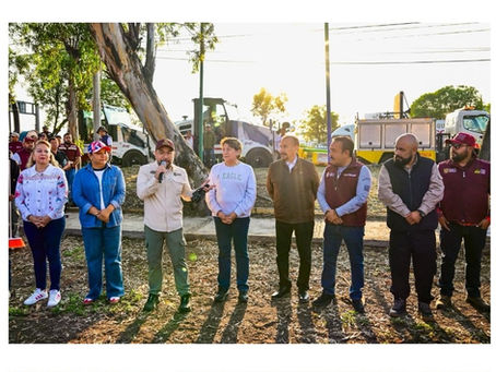 Gobernadora Delfina Gómez encabeza jornada "Limpiemos nuestro EDOMEX" en Periférico Norte
