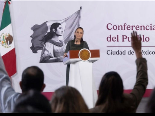Presidenta celebra récord en exportaciones con 709 mil mdd y crecimiento de 2.1% en la actividad industrial