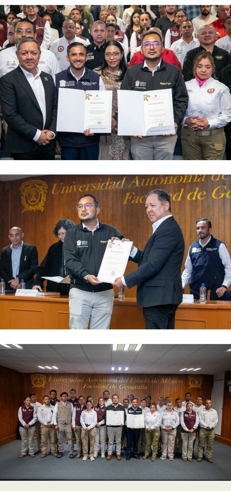 Reconoce UAMex a Protección Civil del EdoMex por promover la colaboración entre instituciones para salvaguardar la integridad de las familias mexiquenses