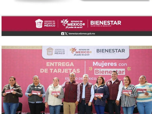 Anuncia Gobierno de Delfina Gómez pago de Mujeres con Bienestar del 26 al 30 de octubre y nuevo servicio de telefonía gratuita
