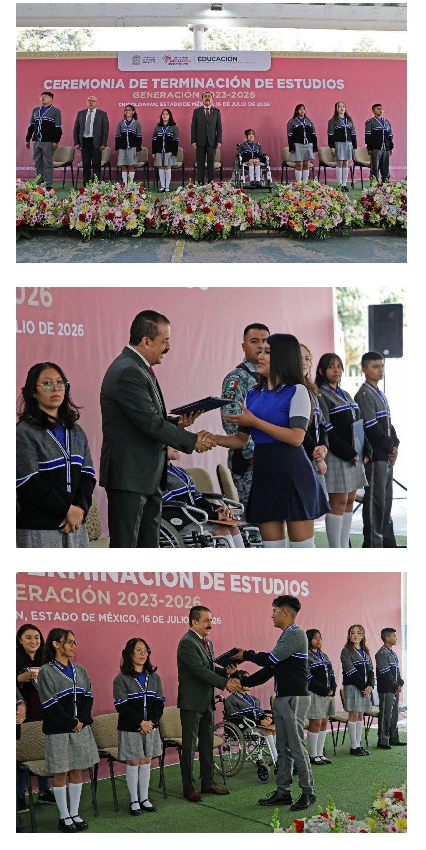 Más de 690 mil estudiantes de Educación Media Superior concluyen el ciclo escolar 2025-2026 en el EdoMex