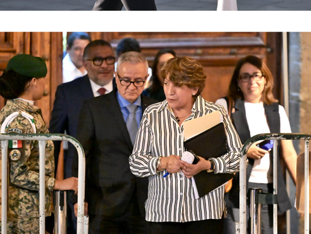 Presidenta Claudia mi Gobernadora Delfina Gómez dan seguimiento al plan de Rescate zona oriente del EdoMex