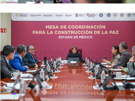 Baja en EdoMex la incidencia delicitiva en coordinación con Gobierno de México; hay menos homicidios diarios