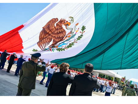 Conmemora Gobernadora Delfina Gómez Álvarez el 163 aniversario de la Batalla de Puebla en la 22/a Zona Militar en Estado de México