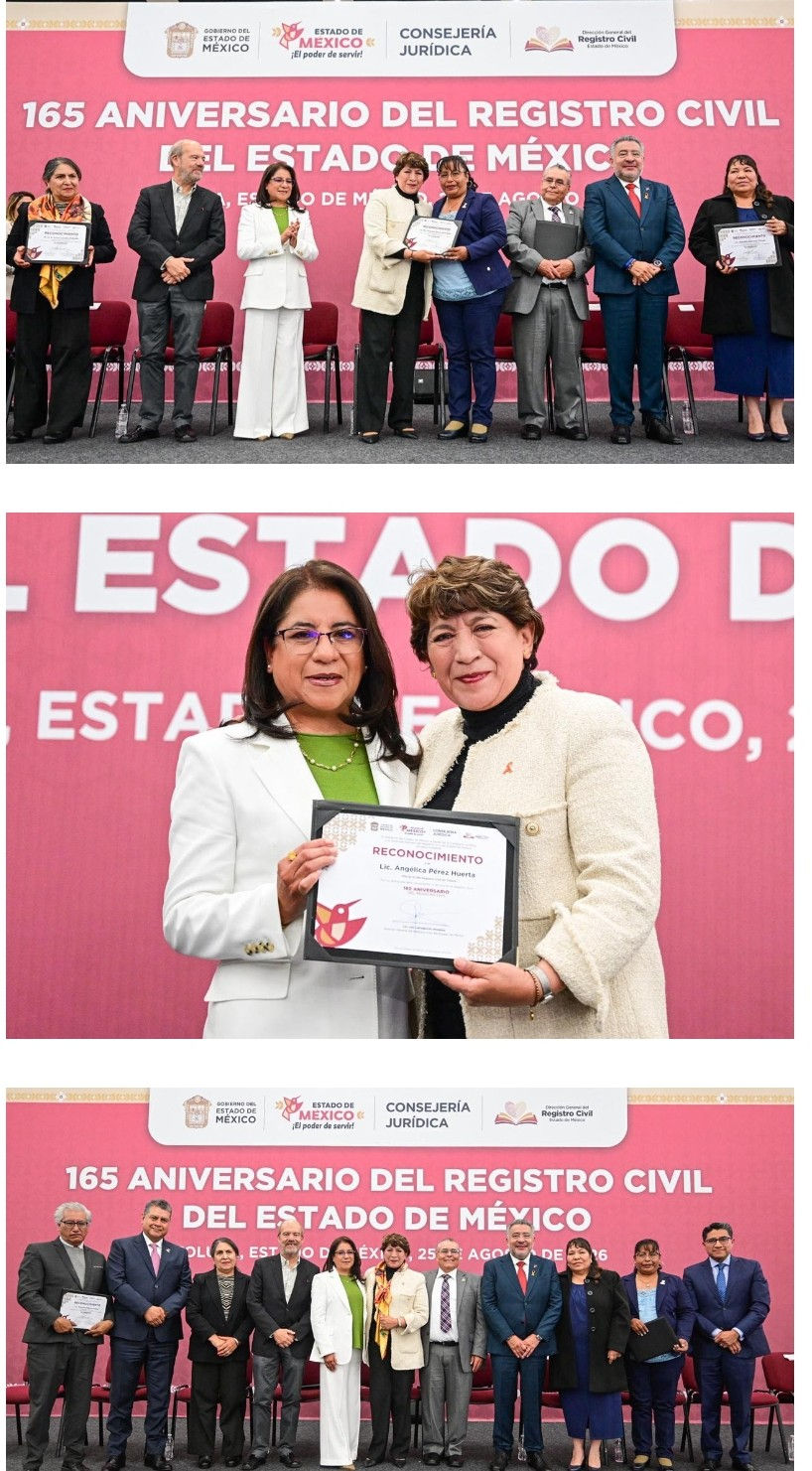 Acerca Gobernadora Delfina Gómez el Registro Civil a las comunidades; garantiza identidad jurídica con más de 1.7 millones de actos registrales