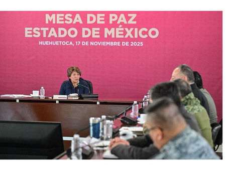 Estrategia de seguridad de la Mesa de Paz efectiva en EdoMex; baja 32% homicidio doloso en lo que va del año