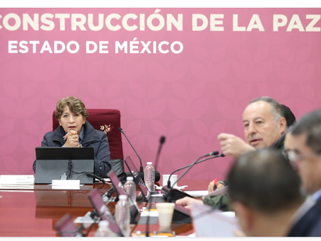 EdoMéx avanza en percepción de seguridad gracias al trabajo de la Mesa de Coordinación para la Construcción de la Paz: Delfina Gómez Álvarez