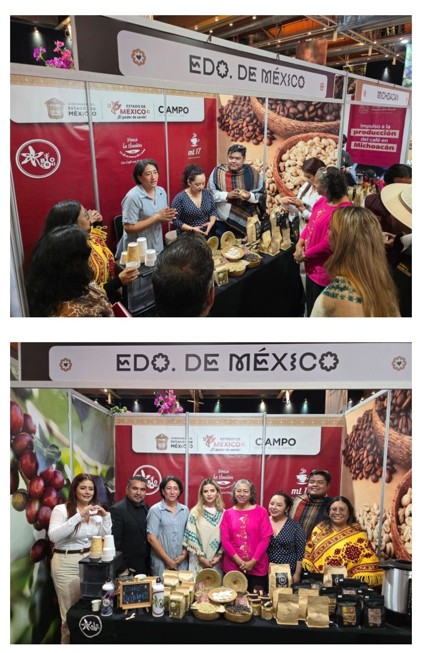 Gobierno del EdoMex acerca productores de café a espacios de promoción y comercialización !llegan a la CONCAFE 2026 en Puebla!