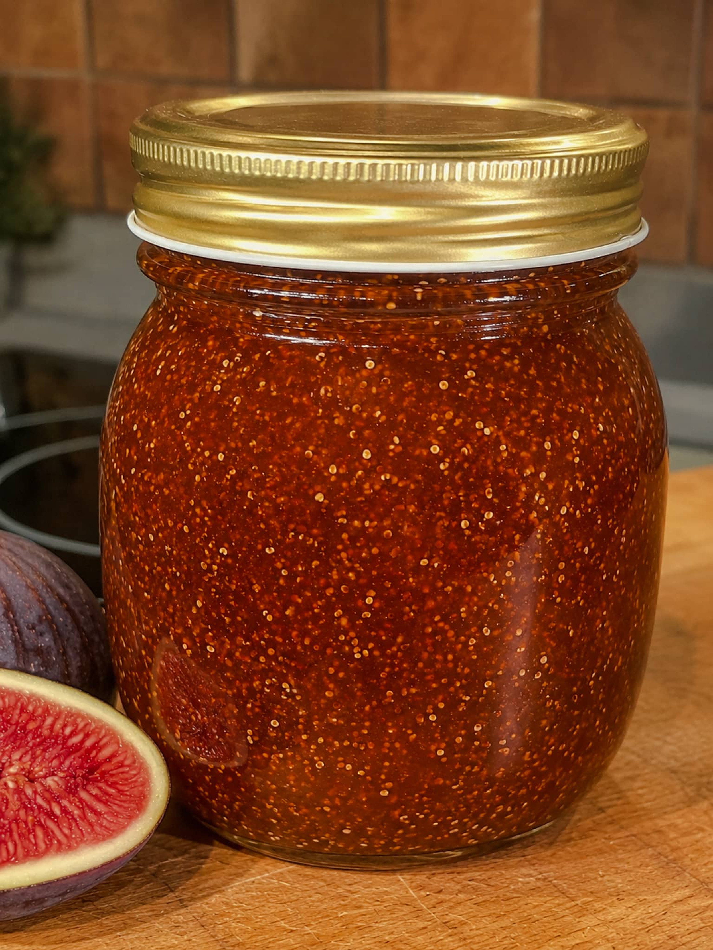 Easy and Delicious Fig Jam Simple Recipe to Try at Home | Coffee Time Lena