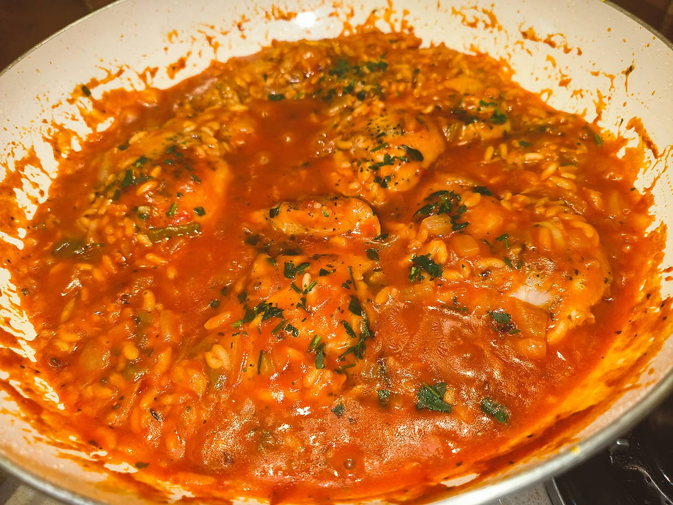Spice-Chicken-in-Tomato-sauce-with-Rice-recipe