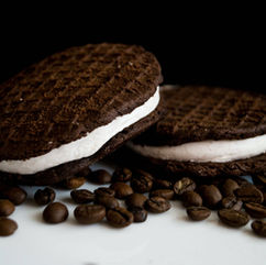 Chocolate Biscuits with Coconut
