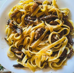 Tagliatelle with Mushroom sauce