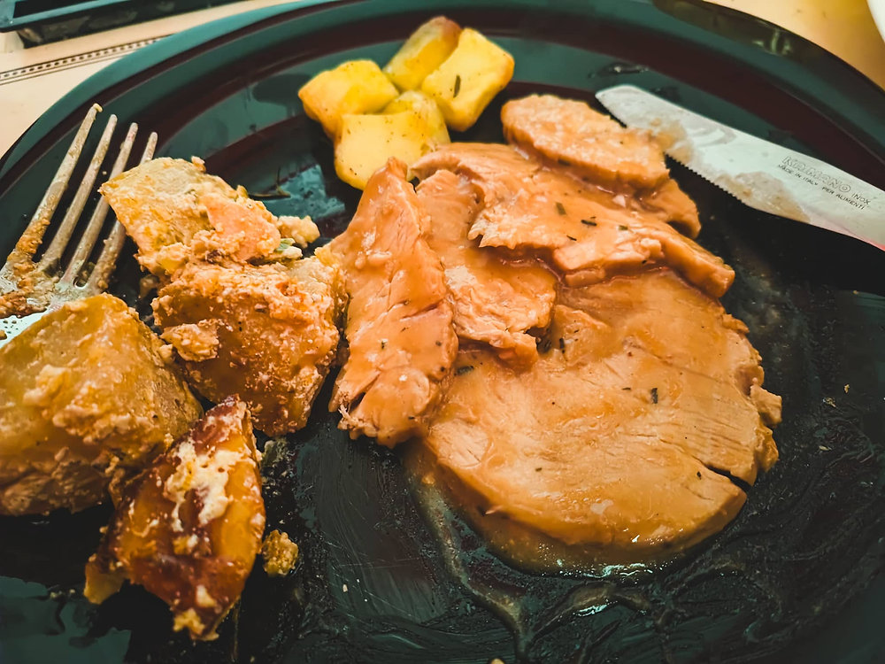 Turkey Steaks in Creamy Sauce