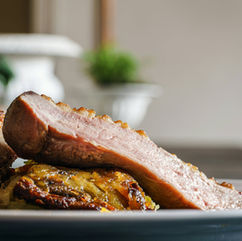 Honey Roasted Pork Joint-French Meal