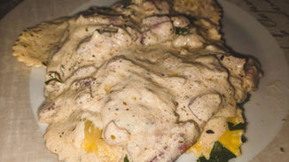 Ravioli-with-Bacon-in-Garlic-Parmesan-sauce 