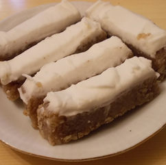 White Bars with Walnuts