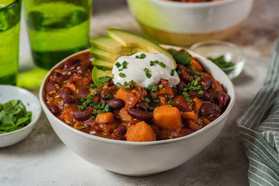 beans-stew-with-dry-ribs-in-white-bowl